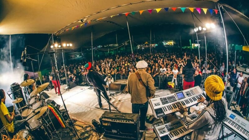 הצללה לאירוע מוזיקה